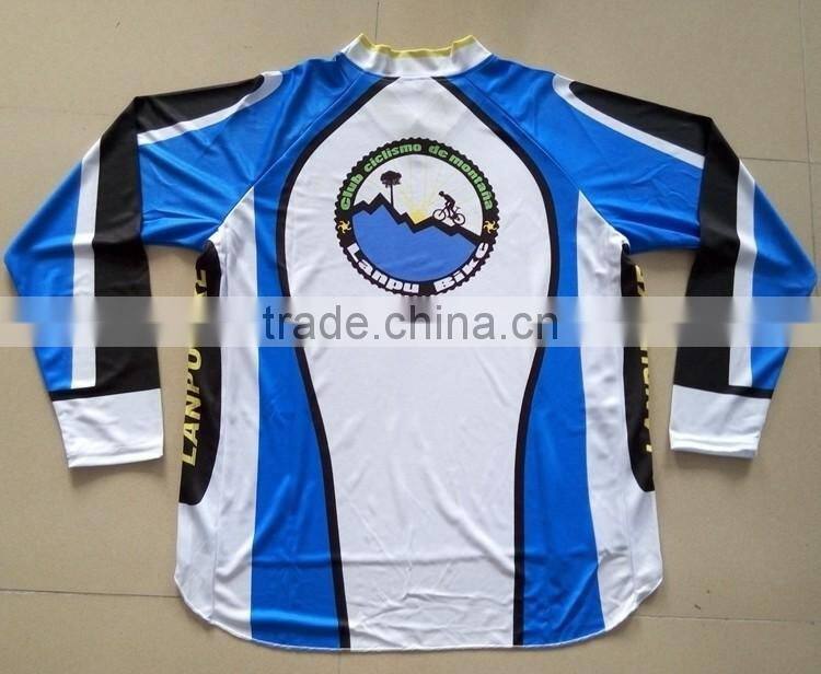 Eco-friendly Italy Ink downhill jersey, Comfortable and Quality MTB wear