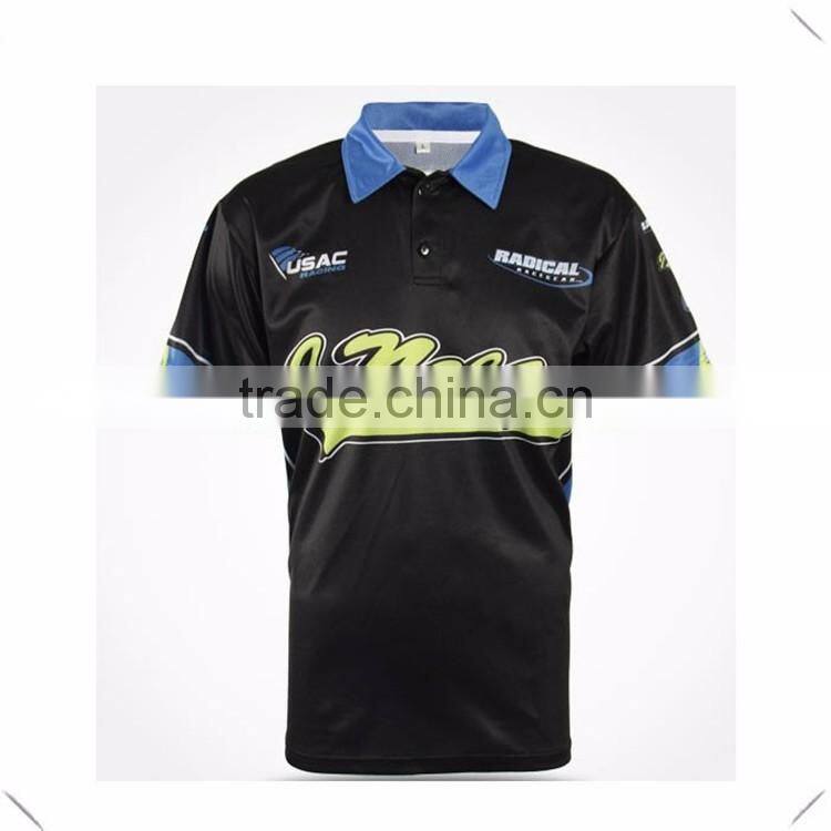 Custom fashion new design mens sublimation t shirts polo
