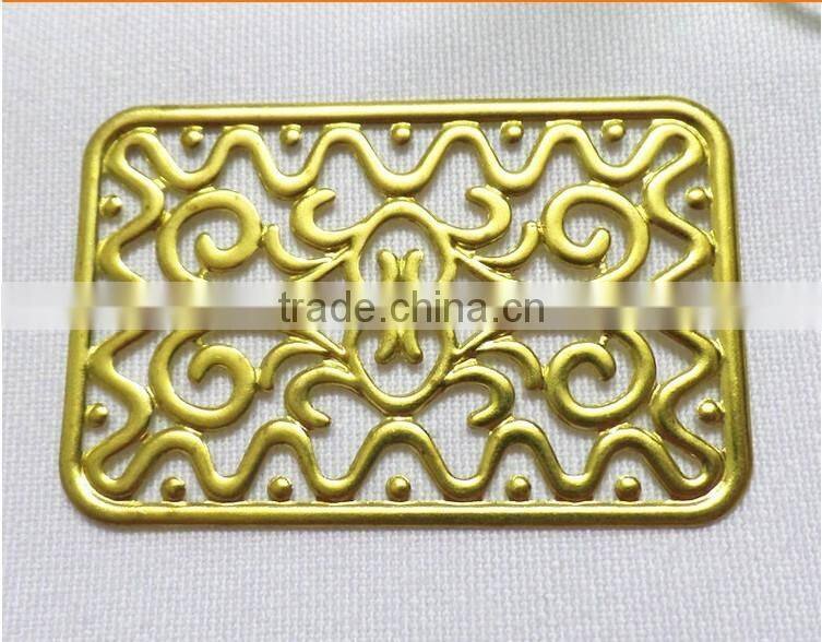 filigree square flower jewelry accessories