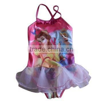 Hot sale pink baby girl swimwear