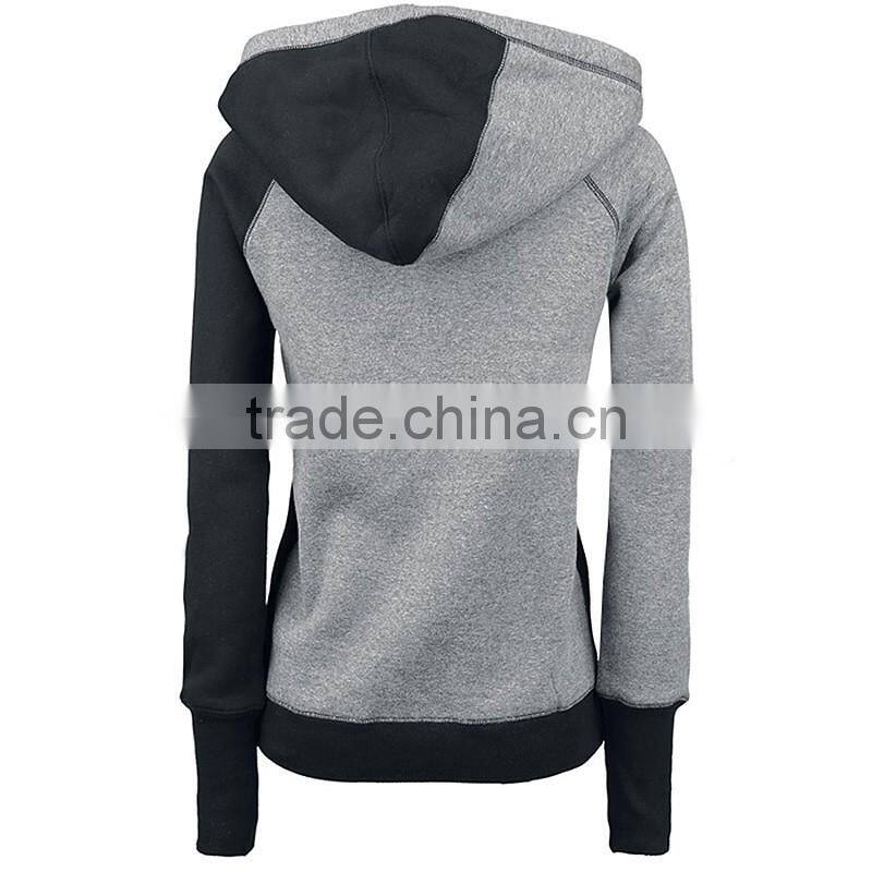 Sudaderas Mujer 2015 Women Hoody Autumn Winter Sportswear Thickening Patchwork Women Sweatshirt Hoodies