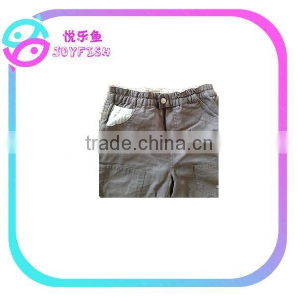 Linen/cotton good quality boy's shorts