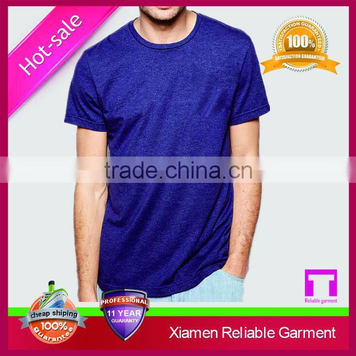 Top sell spandex/polyester breathable loose muscle t shirt for mens exercise