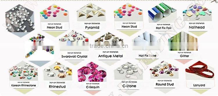 Sagittarius constellation strass hotfix motif tshirt design