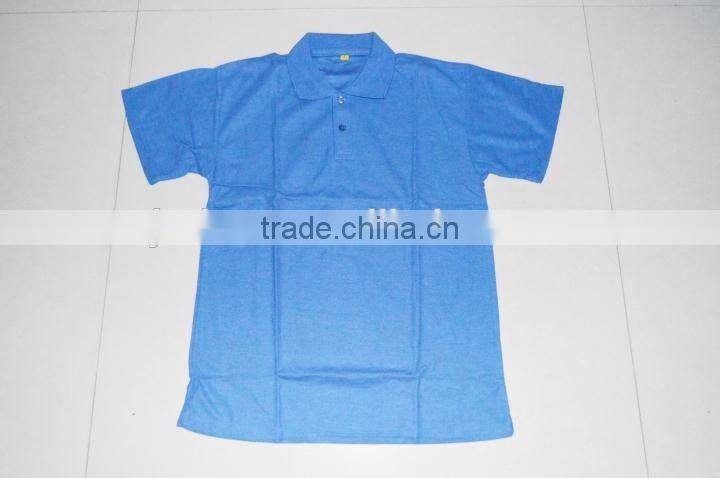 Logo Customized Cotton Mesh Polo T-shirt