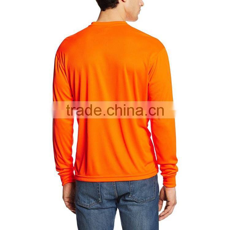 Cheap Price Custom Pocket Wholesale Mens Long Sleeve Hi-vis Designers T Shirt