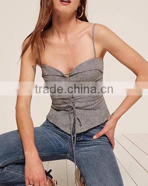 Runwaylover 124 New Fashion 2017 Women Sexy Strapless Crop Tops