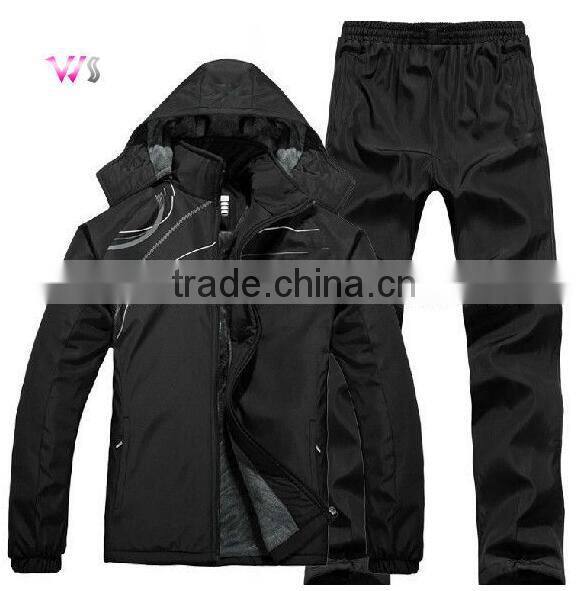 Factory Wholesale Custom Winter Jogging Suits For Men Hoodie Sports Suits