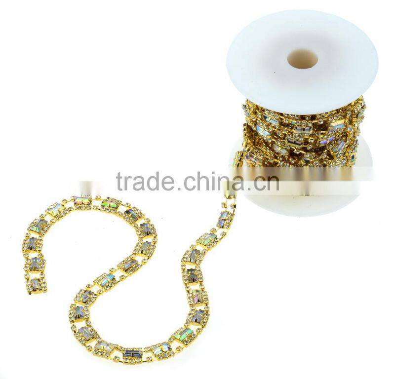 2015 New Design Fashion Colour Bezel Cup Chain