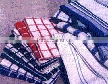 100% cotton velour kitchen towel with high quality