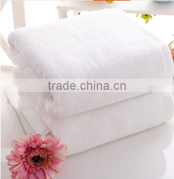 Customized 100% cotton thick big bath towel / toweling coverlet / towel blanket wholesales