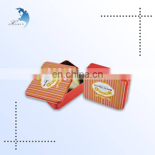 High Quality Promotional Anti-humid Sealed Durable Metal Food Packaging Boxes