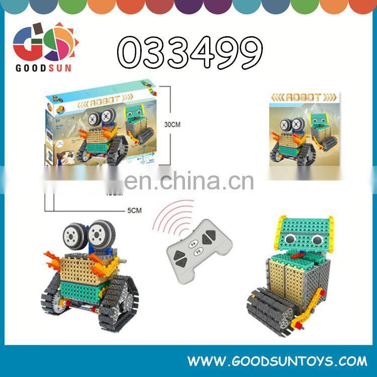 Educational plastic R/C toys for kids R/C car building blocks toys sets for sale