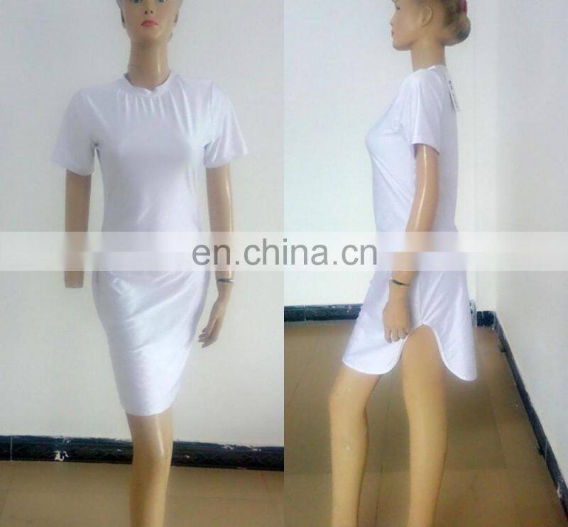Professional women O-neck bodycon dresses