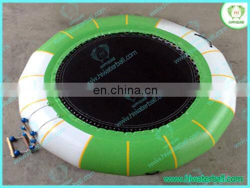 HI aqua park air bouncer inflatable trampoline water trampoline