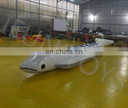 Sea Inflatable flying fish water towable tubes/ inflatable water sled fly fish