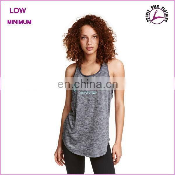 New design big size women tank top printing sports wear the body company clohting