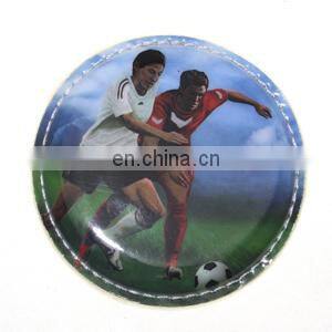 alibaba hi-quality printable customised round plastic badge