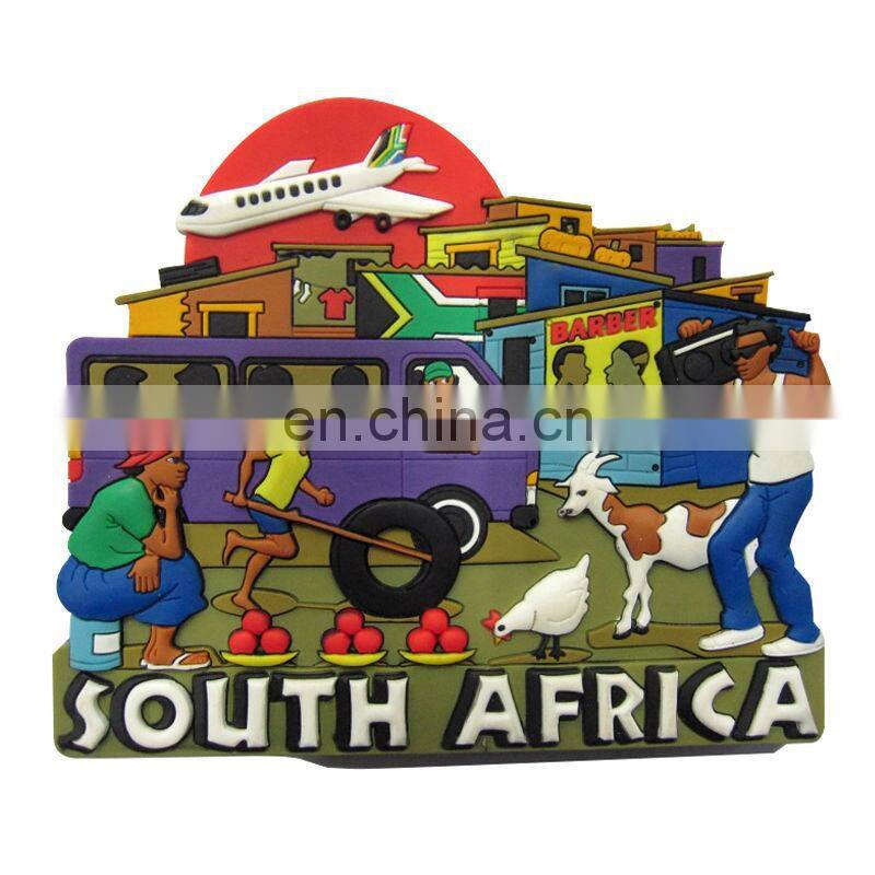 strawberry custom fruit 3d funny soft pvc fridge magnets