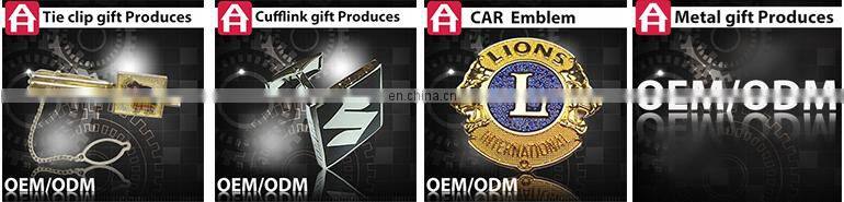 Newest sports awad sport medallion vintage tie clip aviation tie clips