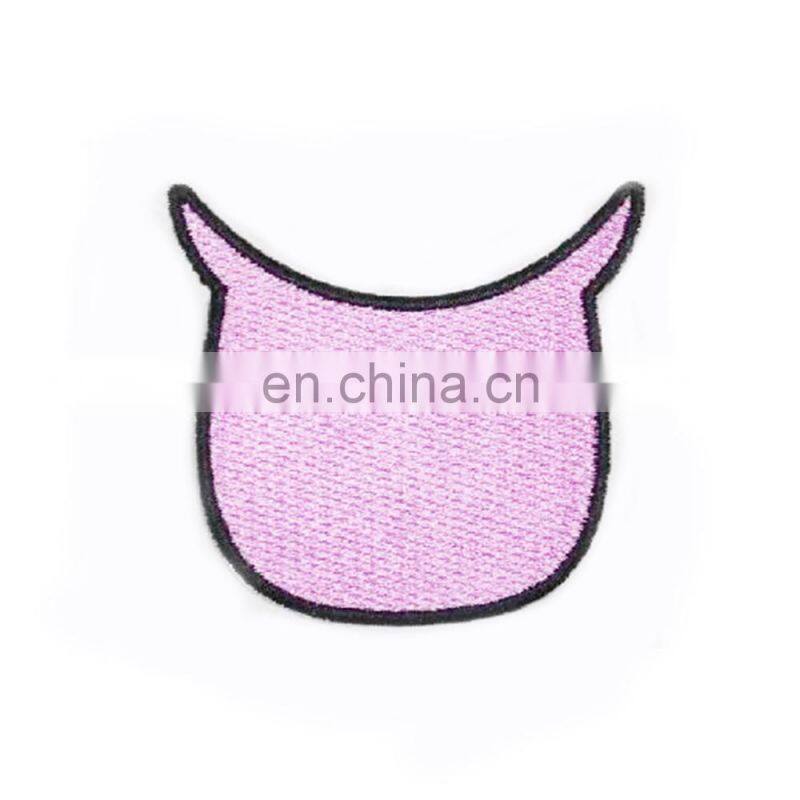 Good quality eco-friendly 3D custom embroidery patch for wholesale