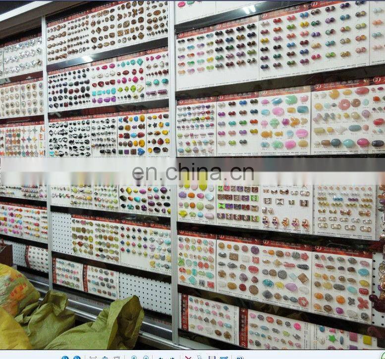 hot sell punk ccb skull spike studs glue on clothing bags garment accessories