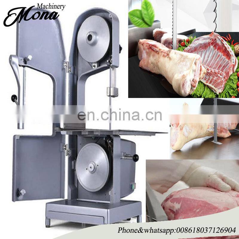 high speed commercial meat saw band bone cutting band machine
