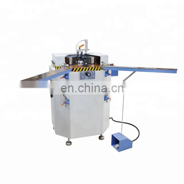 aluminum door window frame  single head  corner crimping machine