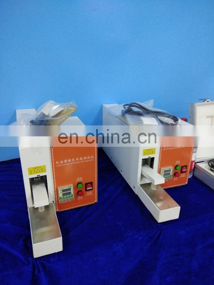 Crock Meter, Crocking Test Machine