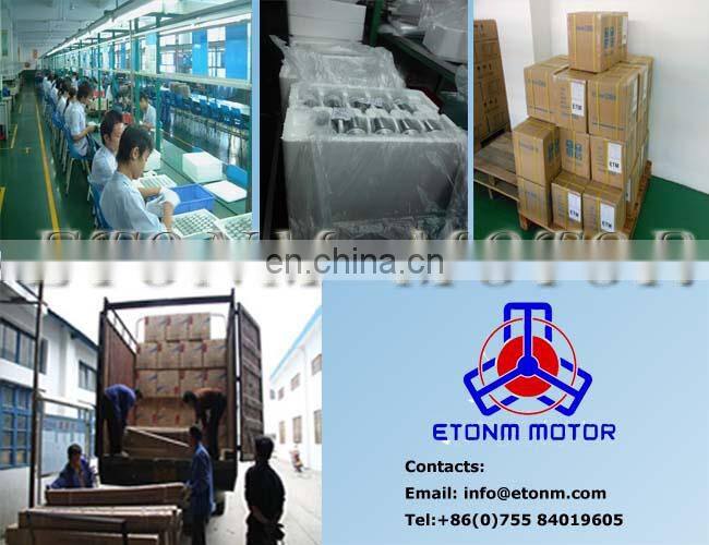 high torque low rpm dc gear motor with flat type gearbox 12v 24v