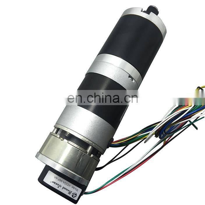 57mm 12v 24v 36v 48v Brushless dc Planetary Gear Motor Planetary Gearbox BLDC Motor 24 48 volt