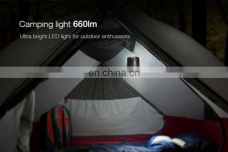 2020 New Style Outdoor waterproof camping tent light Rechargeable Lithium Battery 7200mAh
