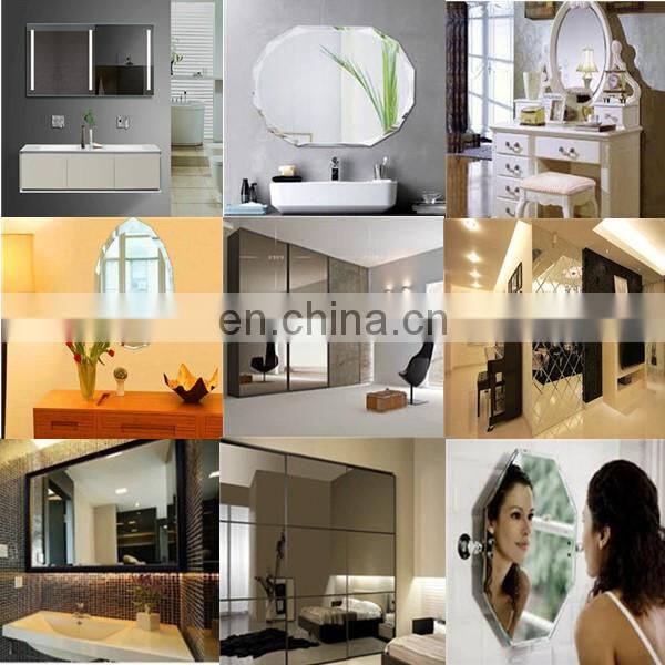 Shenzhen factory price 2mm 3mm 4mm 5mm 6mm silver mirror glass