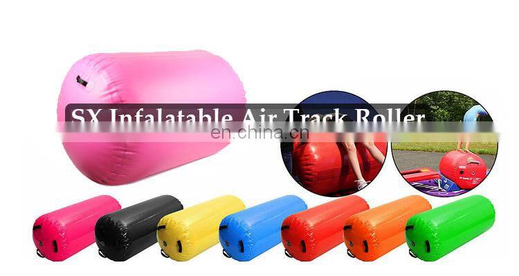 Wholesale Inflatable Tumbling Airtrack Air Roll Gymnastics Exercise Barrel Cylinder Mat Cheap Price Air Track Gym