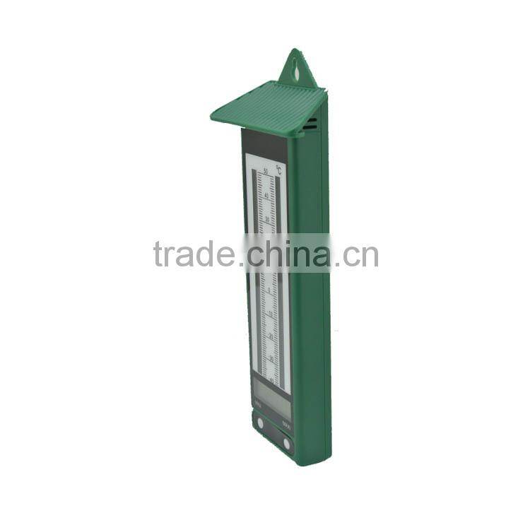 digital garden thermometer with temperature gauge