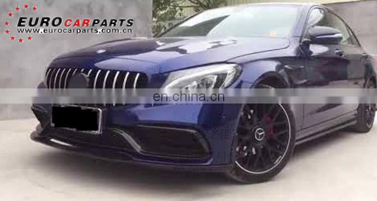 W205 gt grille for C-class W205 2014-2016year ABS W205 grille