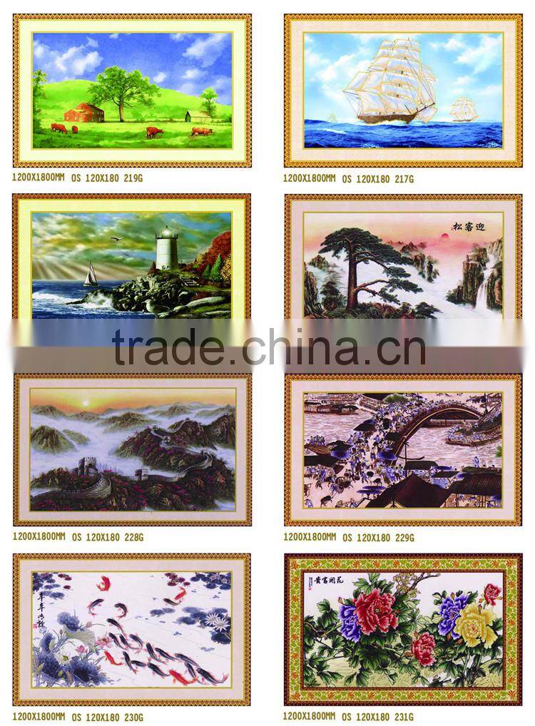 elegant painting wall tiles