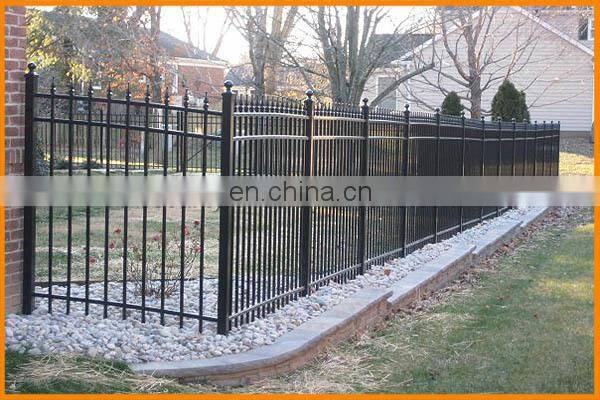 Factory direct sale decorative metal garden fence panel prices