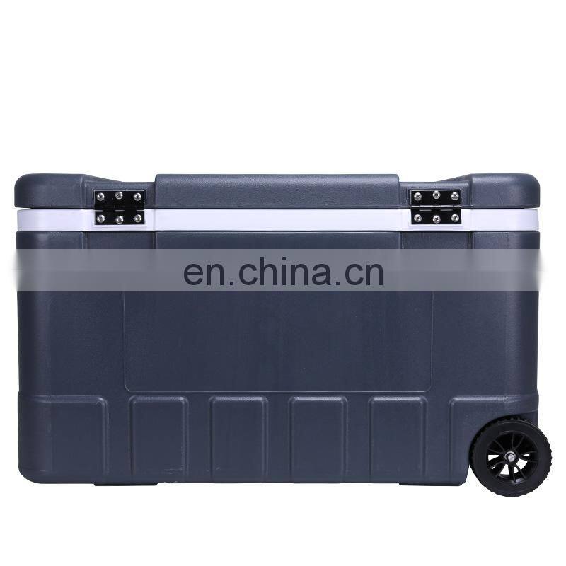 GINT 65L Hot Selling Beach Party Fishing Ice Chest Big Cooler Box with Wheels