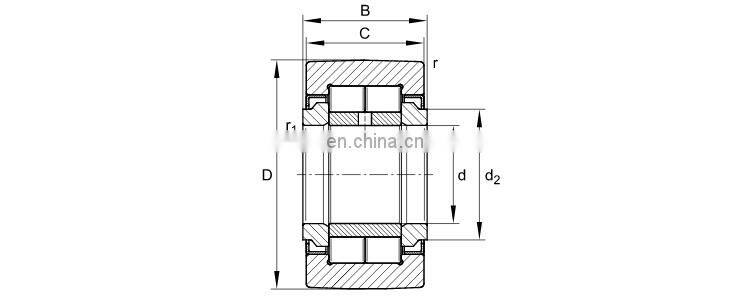 NUTR 1542 Yoke type track roller bearing NUTR1542