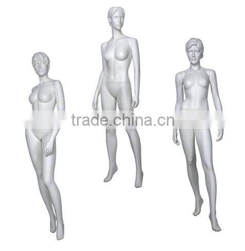 new female mannequin,matt white female mannequin with featrue faces,big size mannequin