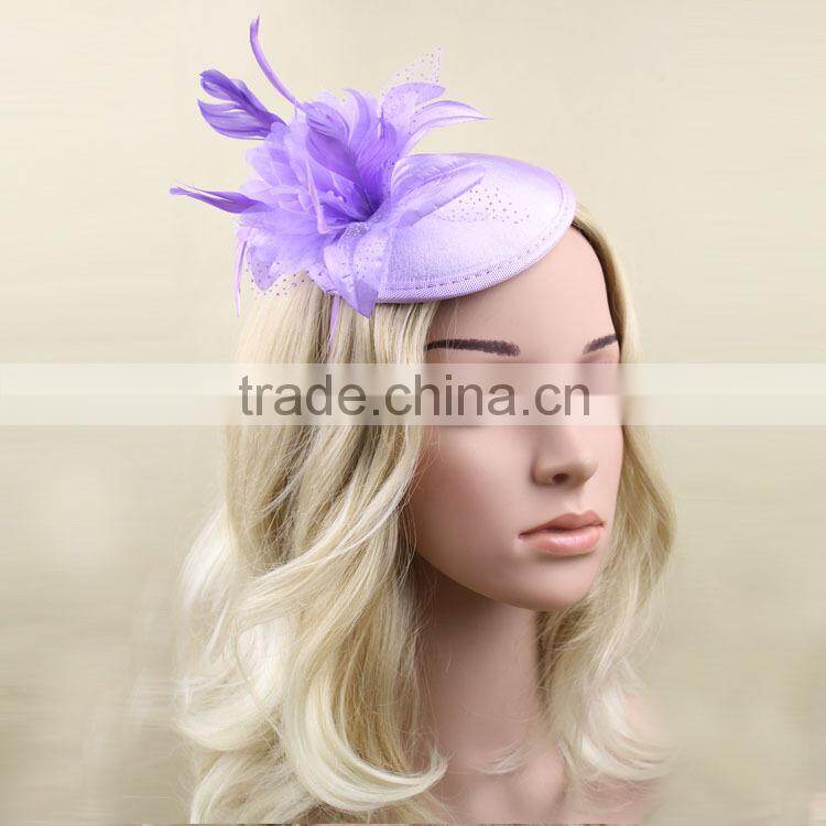 Yiwu Supplies Headband Mini Hat With Fascinator Wholesale