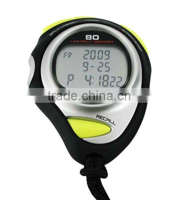 Chronograph Digital Timer Stopwatch Sport Counter