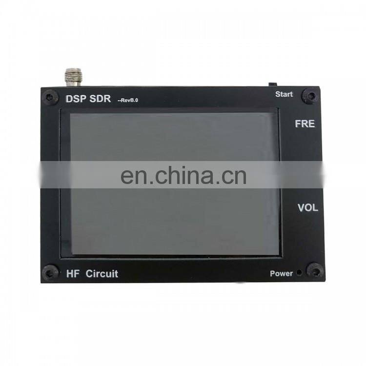 3.5" 50KHz-200MHz Malachite SDR Receiver Malahit SDR Shortwave Radio Receiver 2 Speaker w/ PCB Shell