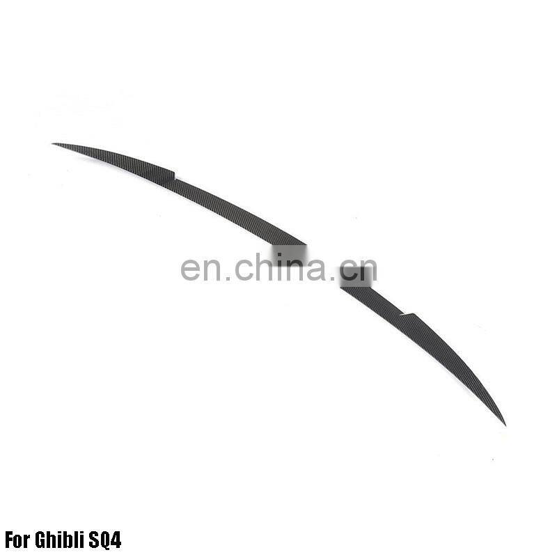 Carbon Fiber Spoiler Wing For Ghibli SQ4 2014-2017 Rear Spoiler