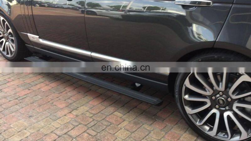 Hot sale high quality accessories auto running board electronic side step for range rover vogue