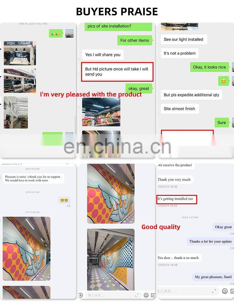 High Quality Aluminium For Office Light Pendant Light 120CM 60W SMD LED Linear Light
