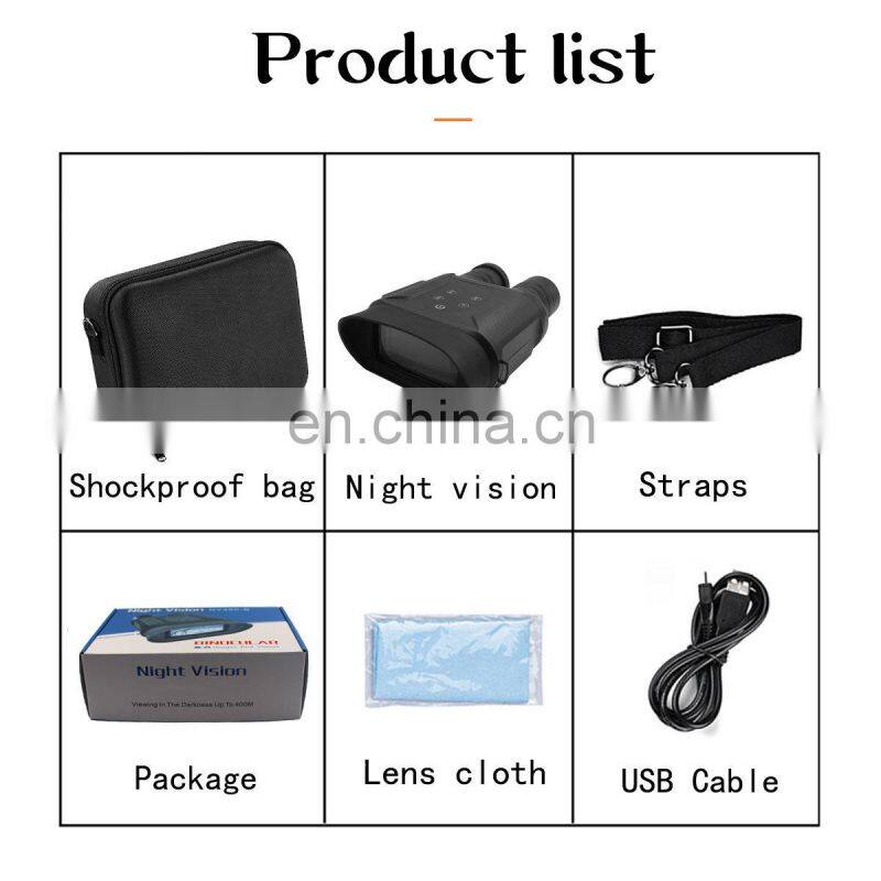 2021 New mini NV2000 1080P Full HD digital hunting Infrared Night Vision Scope Binoculars