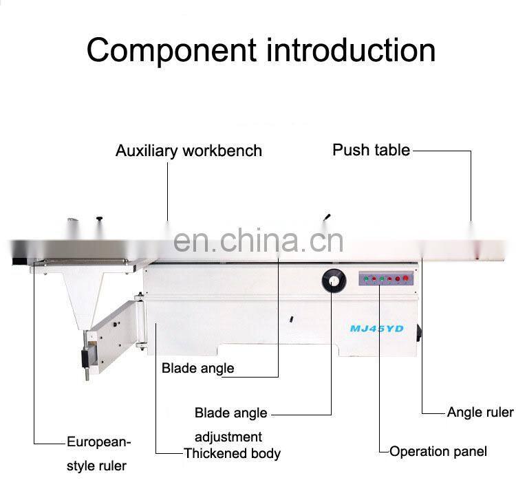 Hot sale 45 degree table saw,table saw machine for furniture