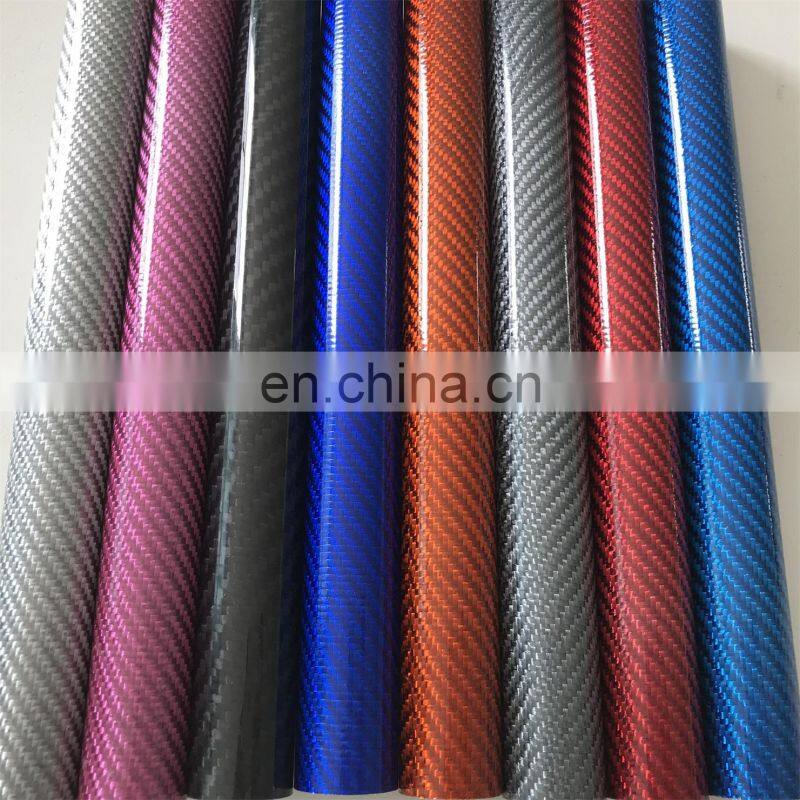 Hot Sale Colorful Carbon Fiber Tube, 3K Woven Carbon Fiber Tube